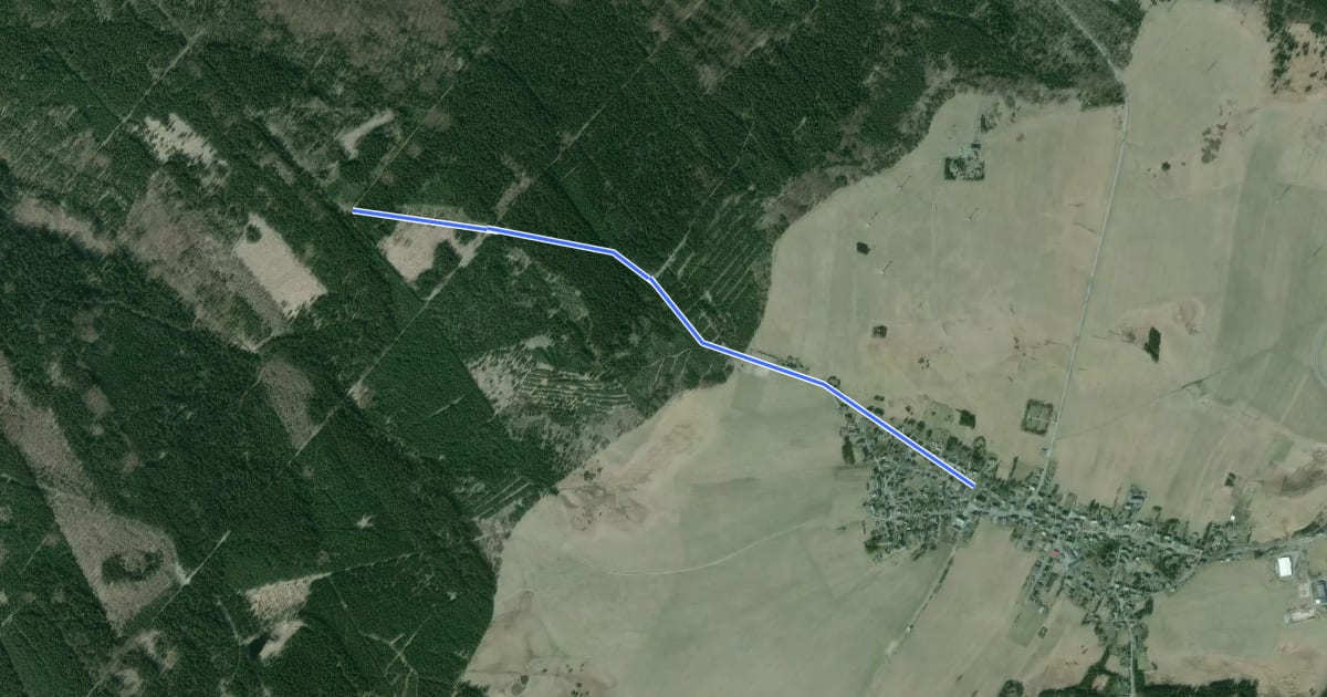 Маршрут Satzung-Grosser Ringweg на спутниковом снимке
