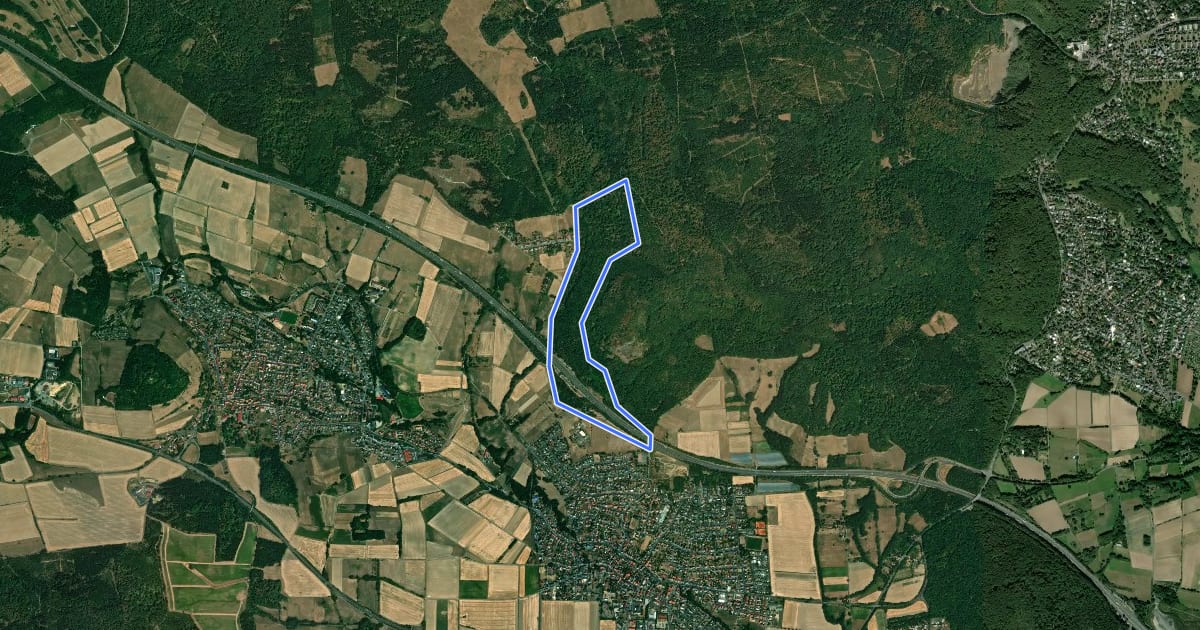 Маршрут Schauenburg, S11 на спутниковом снимке