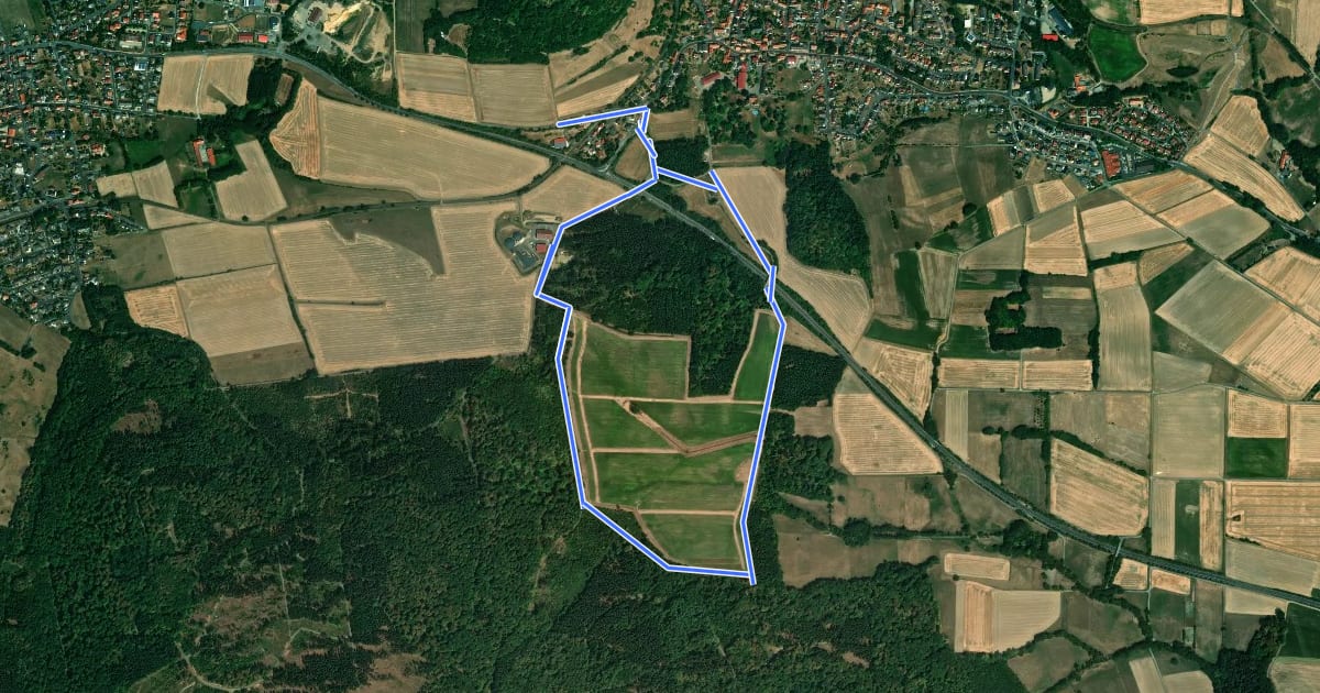Маршрут Schauenburg, S5 на спутниковом снимке