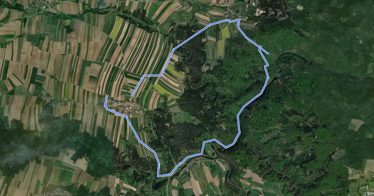 Маршрут Schauensteinweg 52 на спутниковом снимке