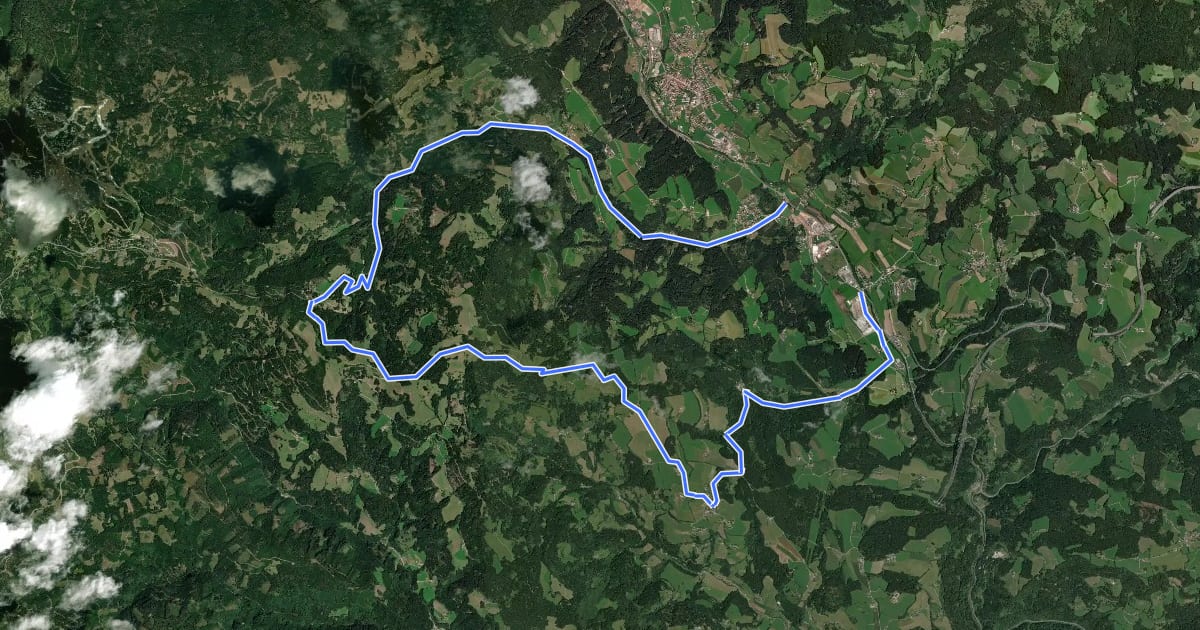 Маршрут Schulterkogel - Tour на спутниковом снимке