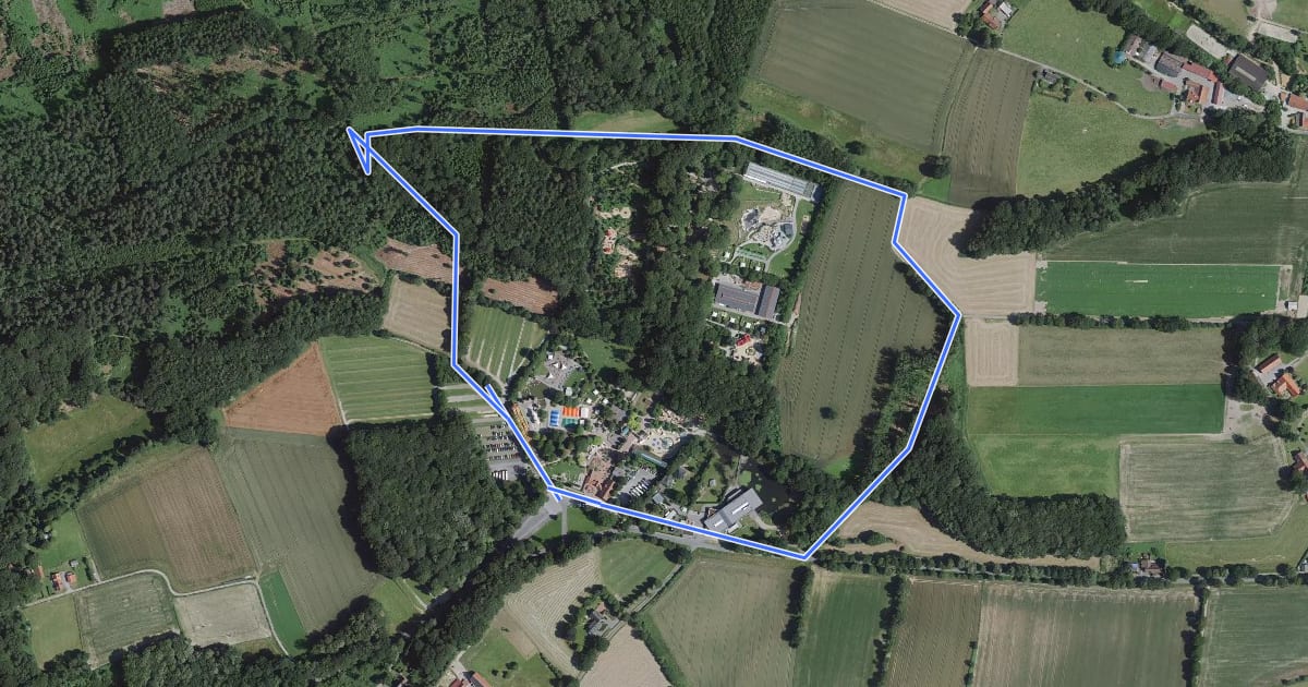 Маршрут Schwalbental Rundweg A6 на спутниковом снимке