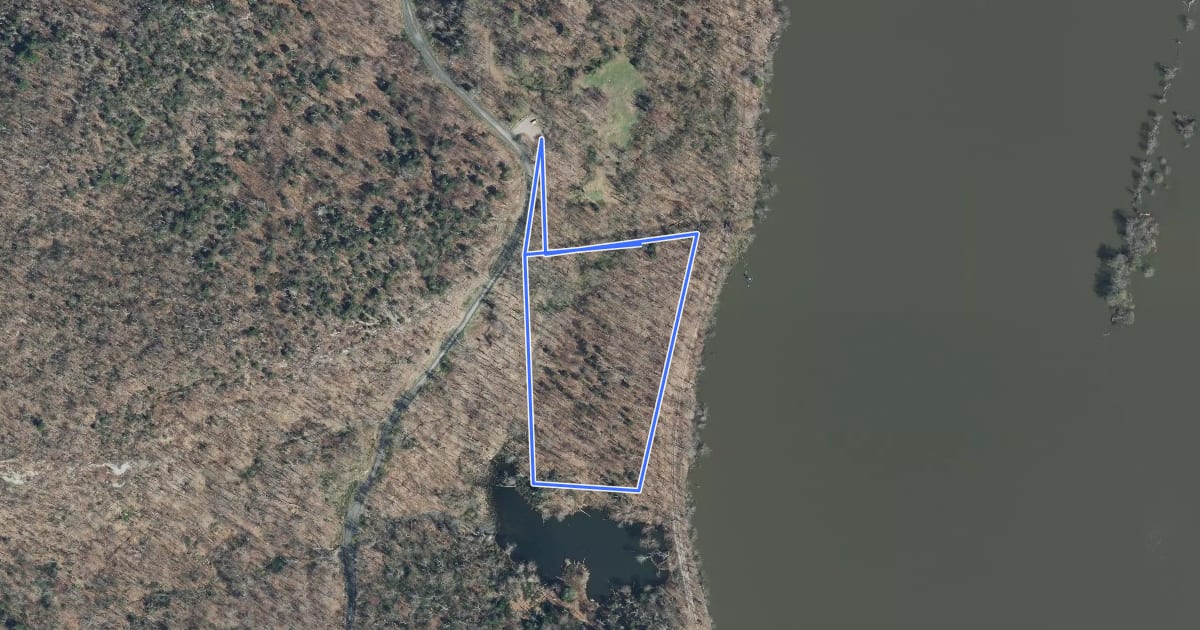 Маршрут Scovill Southern Loop на спутниковом снимке