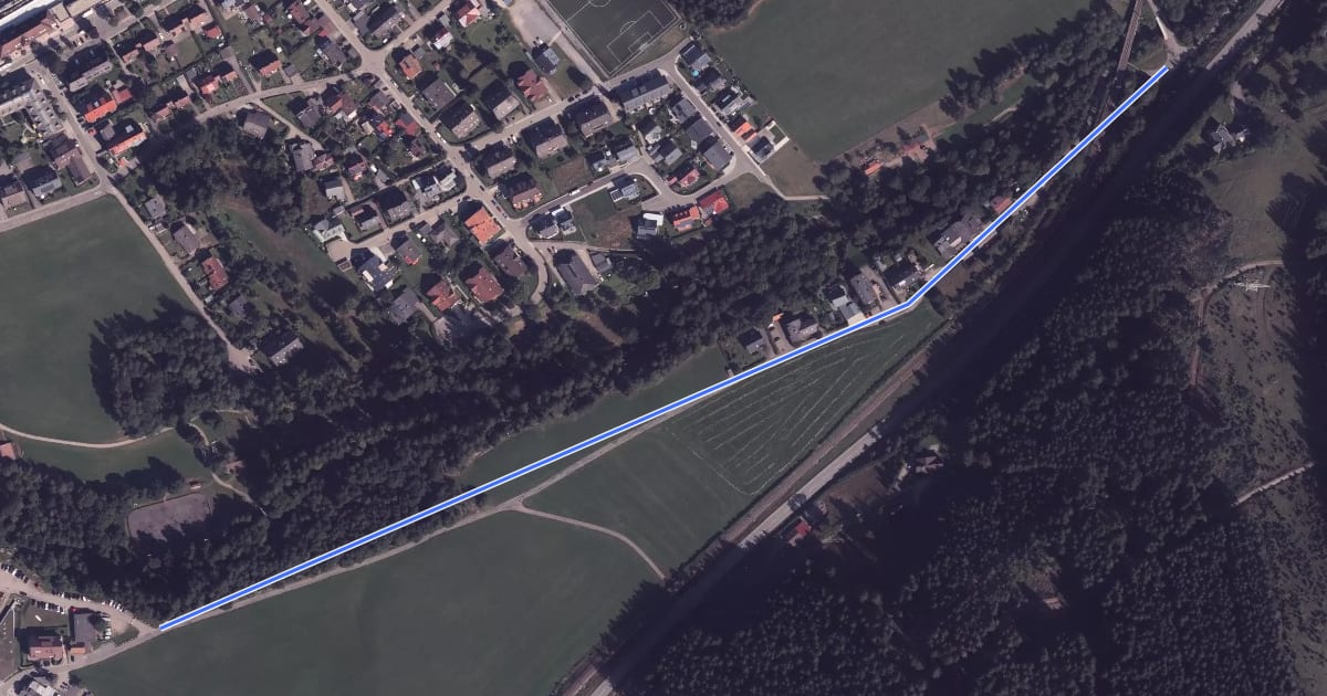 Маршрут Seehöfe Marienquelle - Titisee Eisstadion на спутниковом снимке