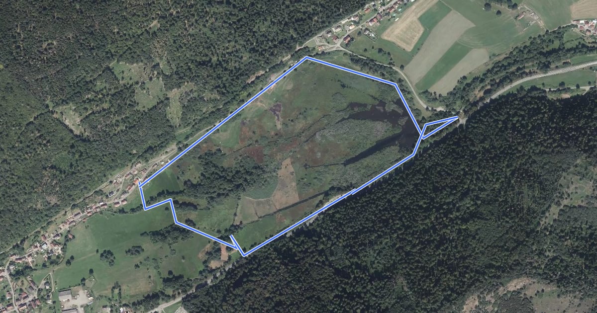 Маршрут Sentier de découverte du See d'Urbès на спутниковом снимке