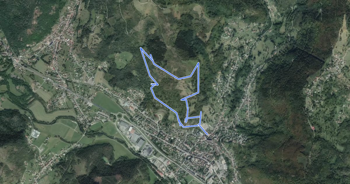 Маршрут Sentier de découverte du Stockenberg на спутниковом снимке