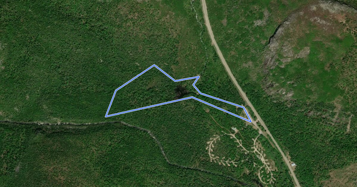 Маршрут Sentier le Gros Pin на спутниковом снимке