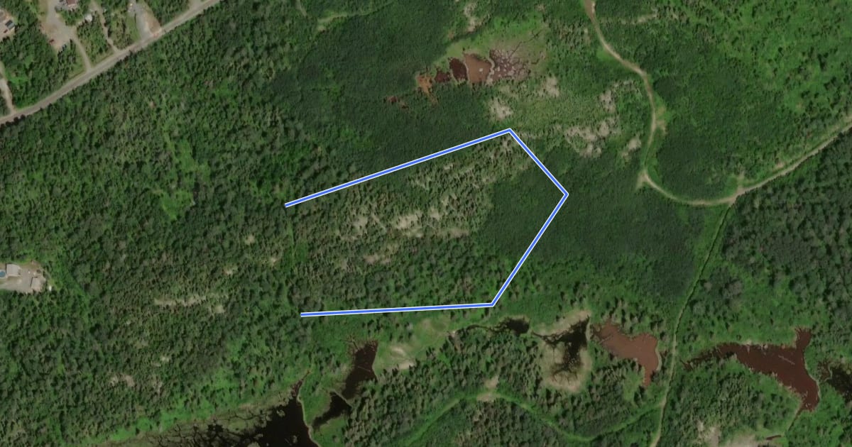 Маршрут Sentier Lili на спутниковом снимке
