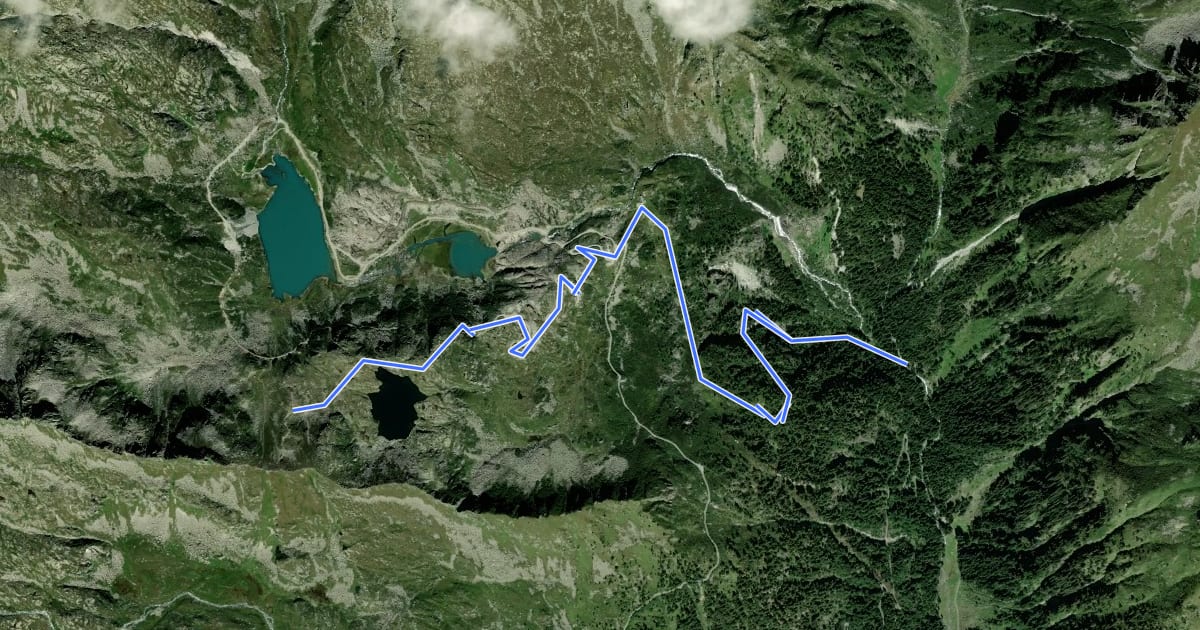 Маршрут Sentiero della Canavaccia e guide alpine Dallagiacoma на спутниковом снимке