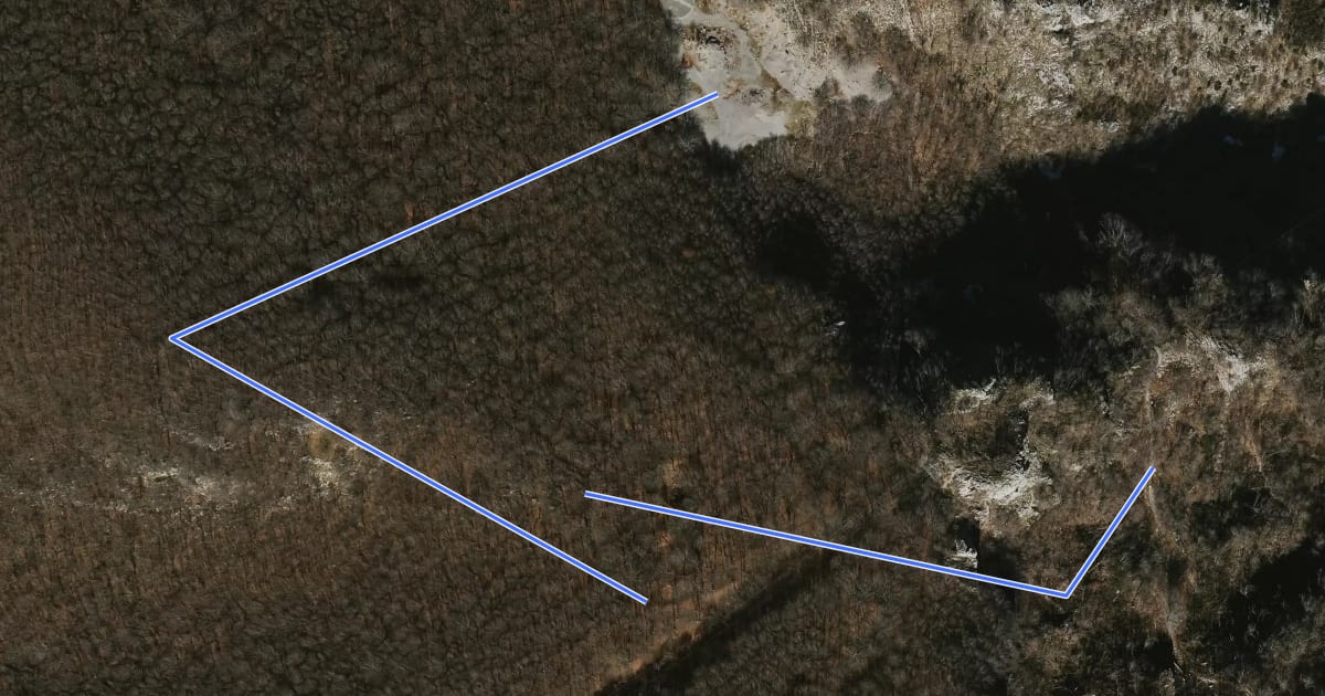 Маршрут Sentiero della grotta di S.Catello на спутниковом снимке