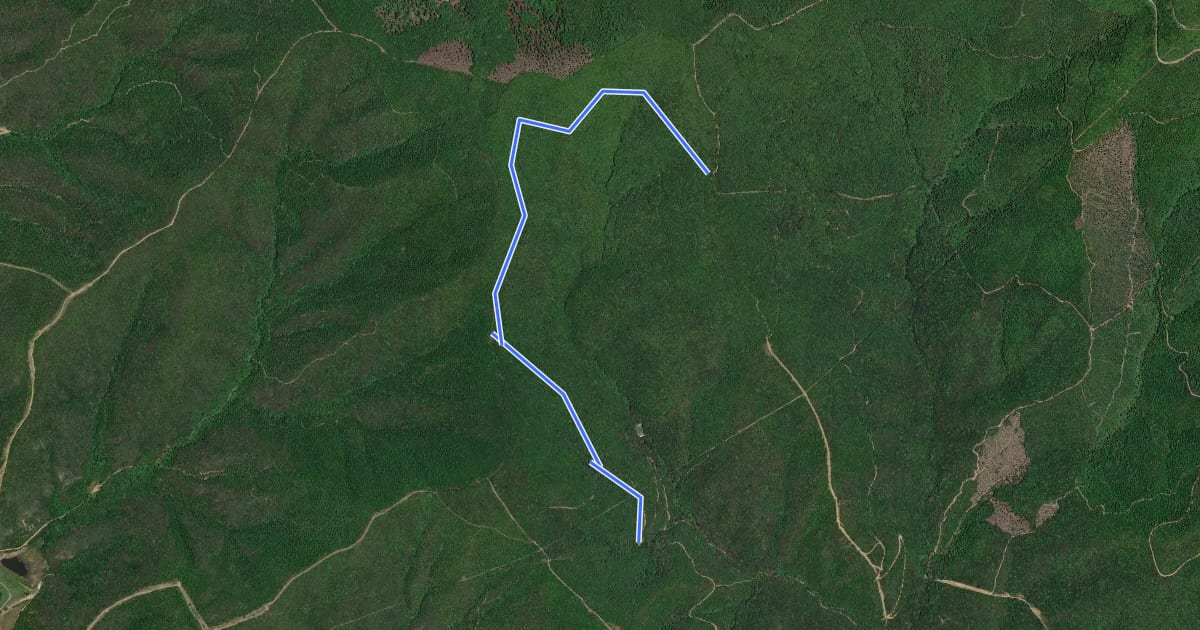 Маршрут Sentiero La vasca da bagno на спутниковом снимке