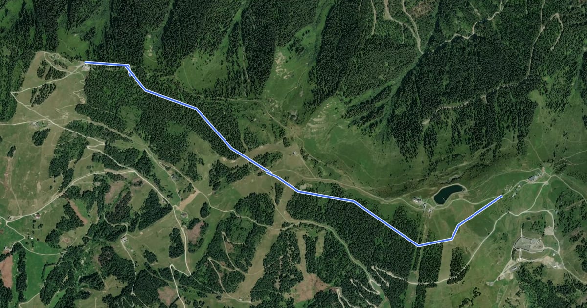 Маршрут SH 37 Wurzel-Trail на спутниковом снимке