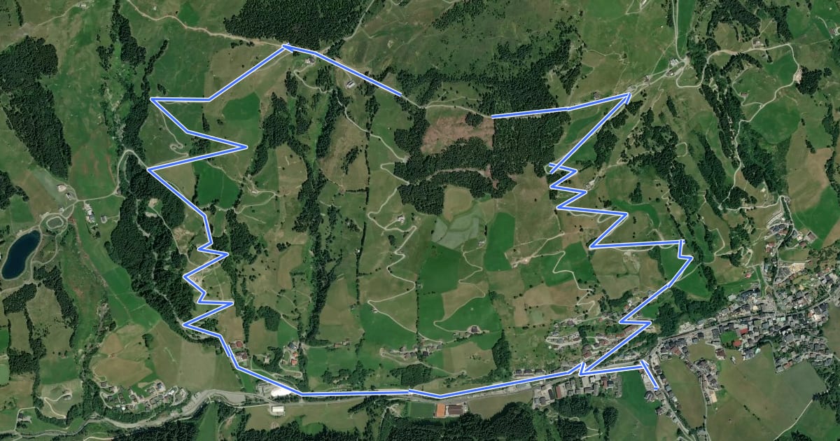 Маршрут SH 41 Create your own route на спутниковом снимке