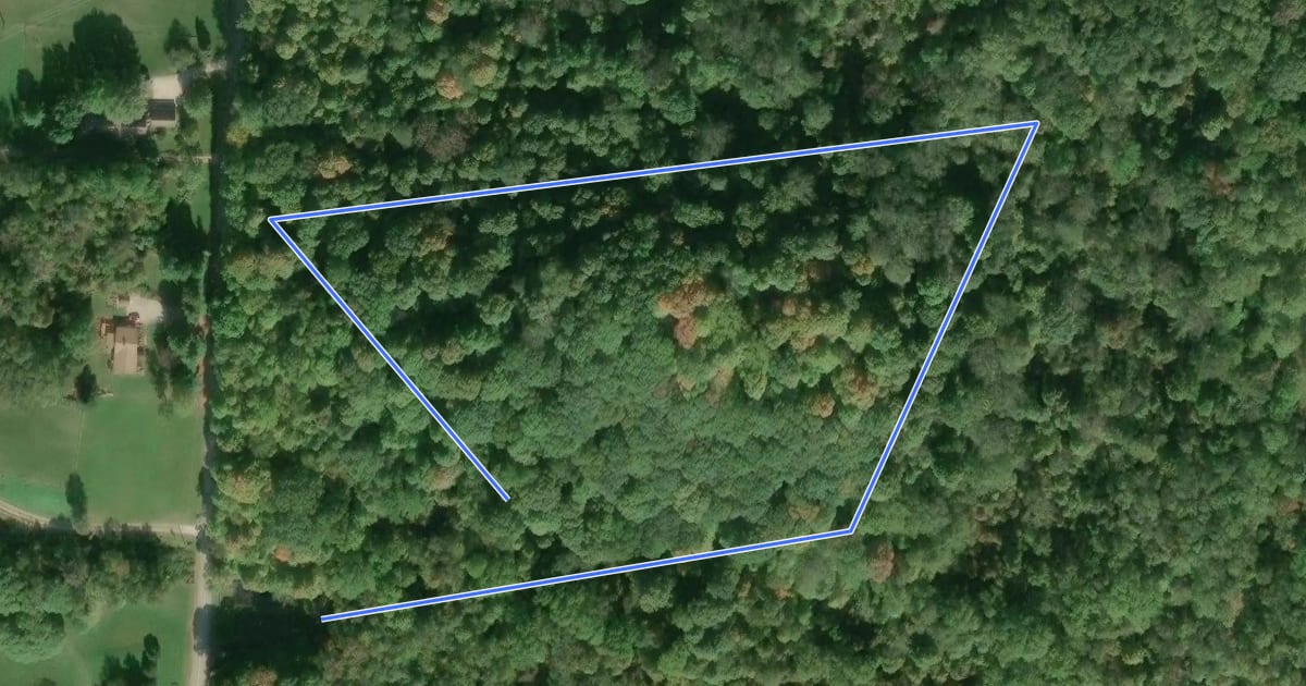 Маршрут Shallenberger State Nature Preserve на спутниковом снимке