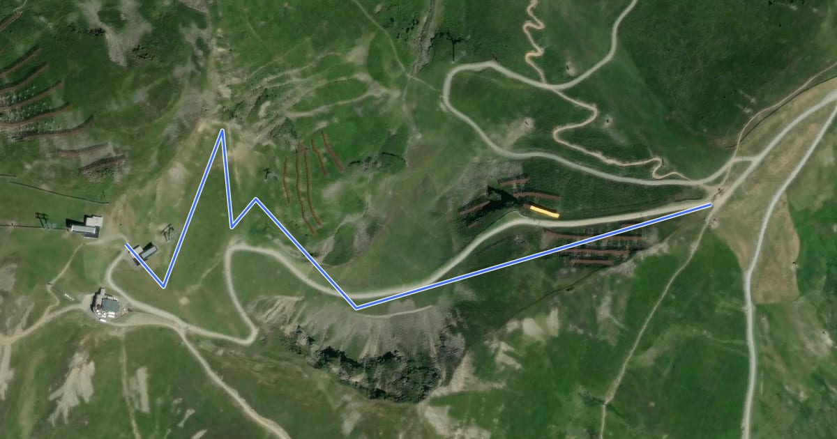 Маршрут Sheepy Hollow на спутниковом снимке