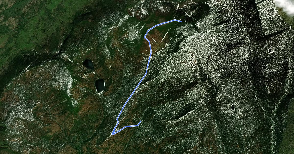 Маршрут SIA, 5-Réserve faunique de Matane, route alternative на спутниковом снимке