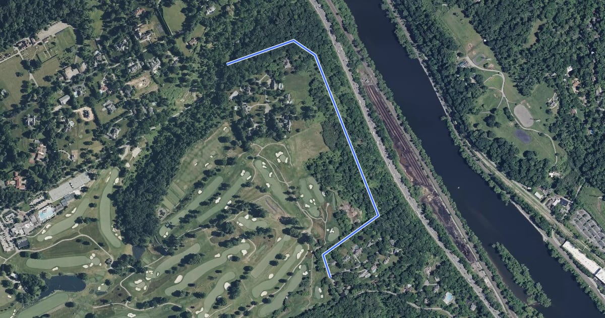 Маршрут Sid Thayer Trail на спутниковом снимке