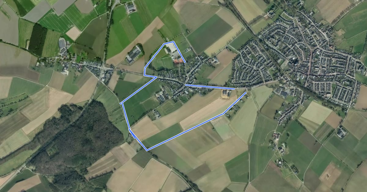 Маршрут Simpelveld Si8 Bocholtzerheide на спутниковом снимке