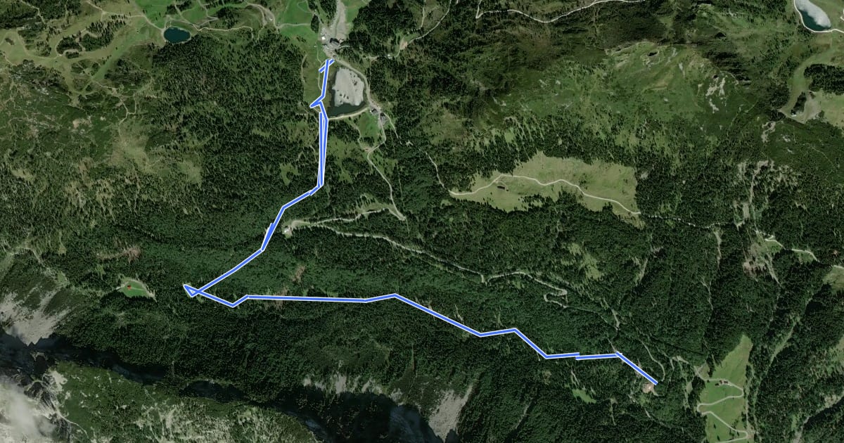 Маршрут Single Trail ITALY на спутниковом снимке