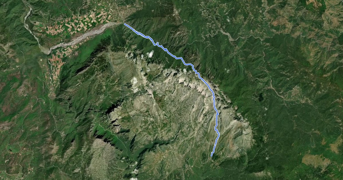 Маршрут Skamneli Stani Katsanu Isadi tis Mygas Konitsa Trail на спутниковом снимке