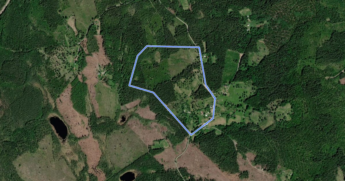 Маршрут Skattlösberg 2,5 km на спутниковом снимке