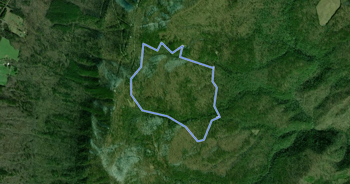 Маршрут Slickrock Loop Trail на спутниковом снимке