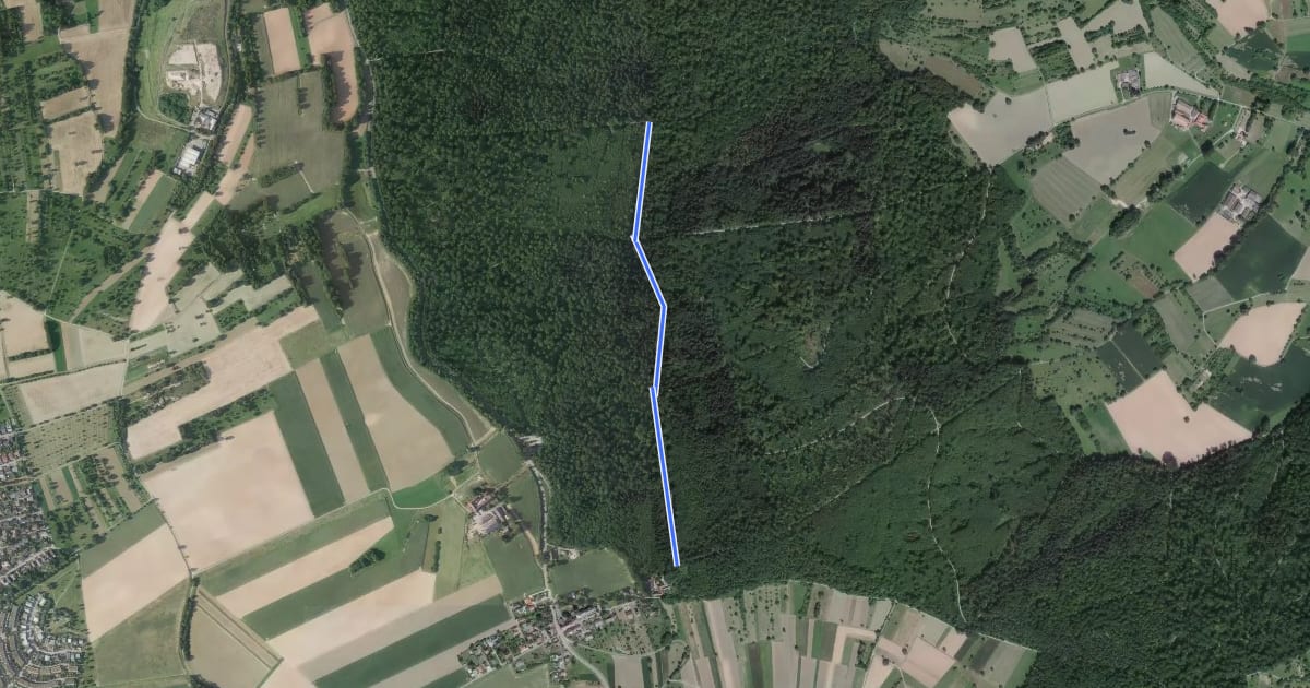 Маршрут Sonnenberg Richtstatt - Stupfericher Weg на спутниковом снимке