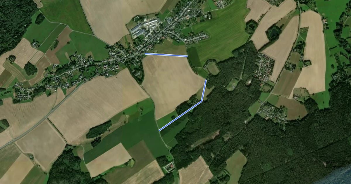 Маршрут Sonnenrundweg на спутниковом снимке