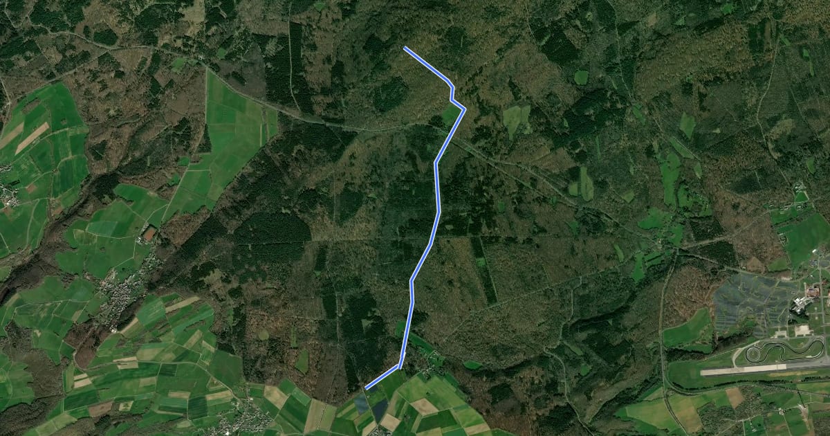 Маршрут Soonwaldsteig - Zuweg_Seesbach 2 на спутниковом снимке