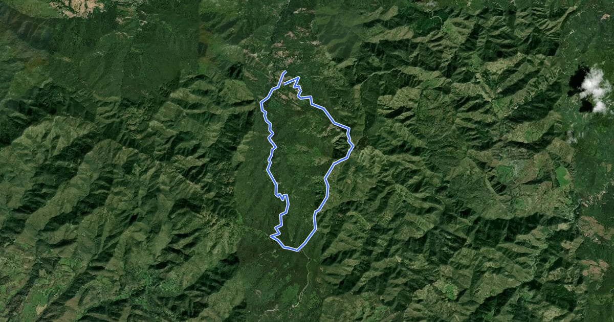 Маршрут Sorgenti di Firenze Trekking - Anello 20: Sui monti di Dino Campana на спутниковом снимке