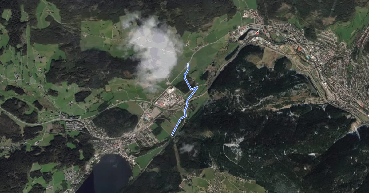 Маршрут Spriegelsbach Neubierhäusle - Titisee Seehofer на спутниковом снимке