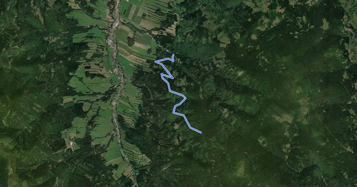 Маршрут Srpnová cesta, napojení na 6209 - Spojená cesta, napojení na 6074 на спутниковом снимке