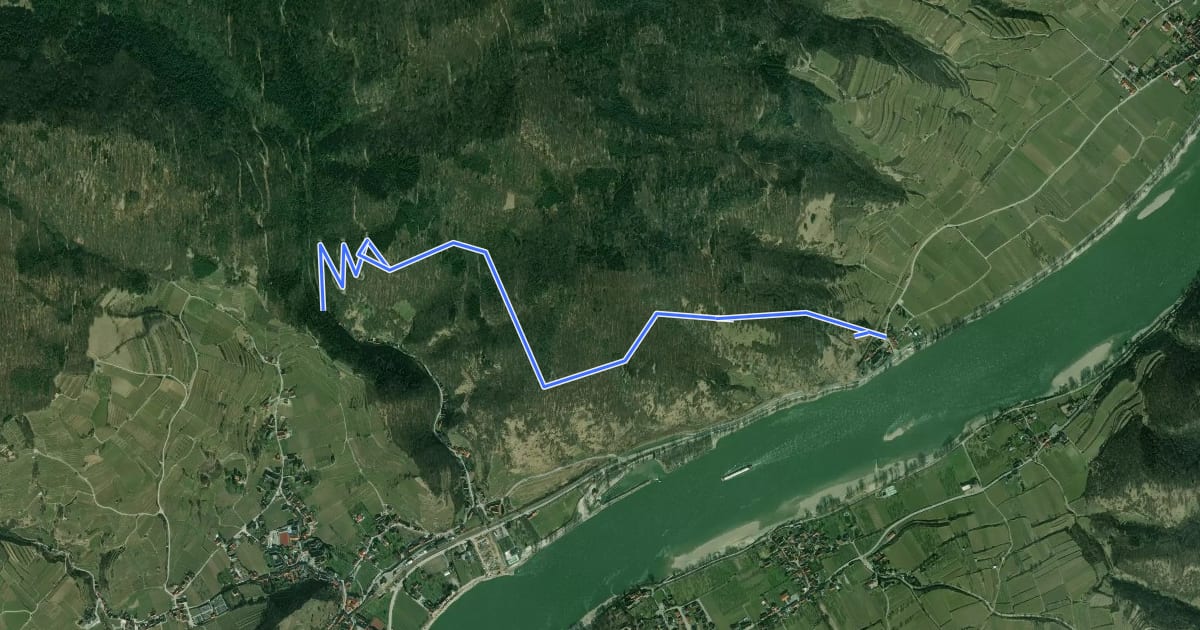 Маршрут St.-Michael-Rundweg на спутниковом снимке