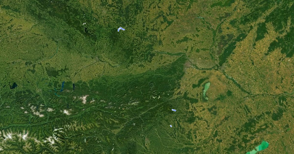 Маршрут Östösterreichischer Grenzlandweg 07A на спутниковом снимке