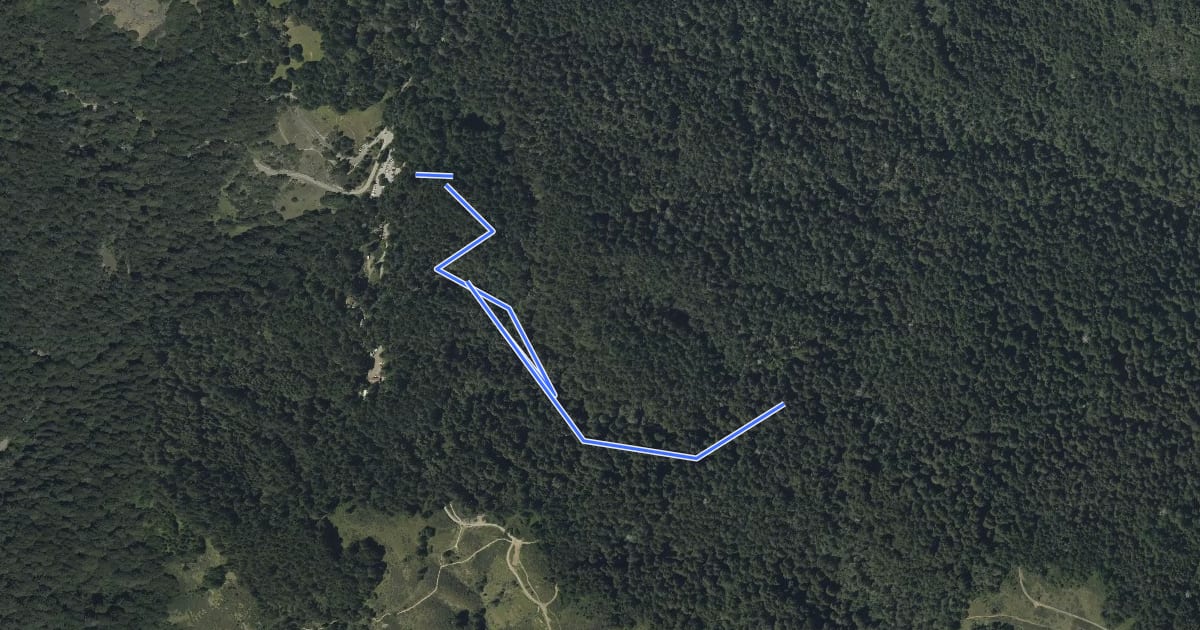 Маршрут Stapleveldt Trail на спутниковом снимке