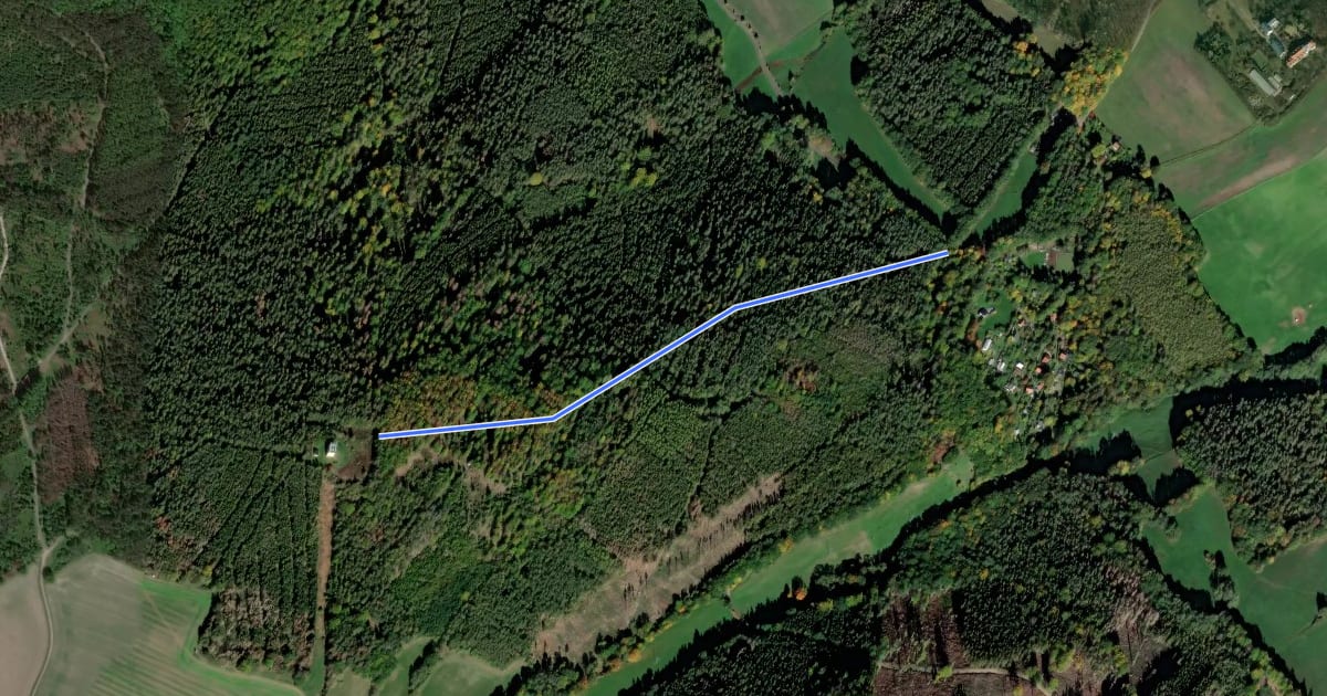 Маршрут Steigers Heimweg на спутниковом снимке
