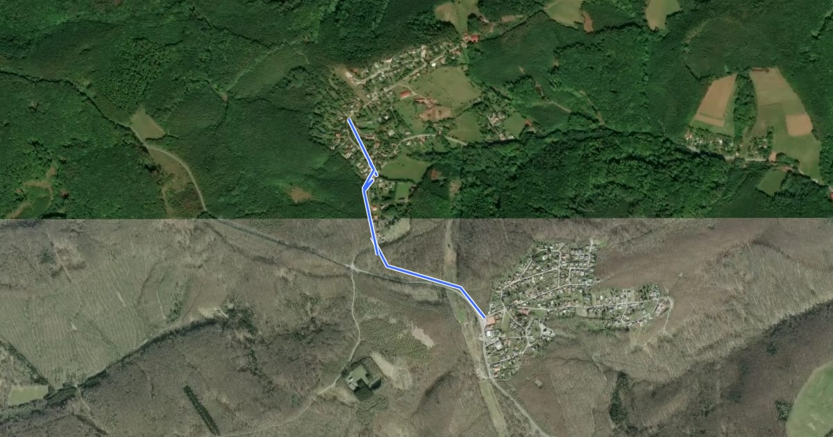 Маршрут Steinriegl/Schulerweg - Scheiblingstein на спутниковом снимке