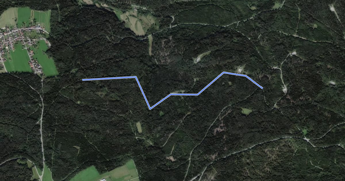 Маршрут Stollenumkehrhütte - Hundlohhütte на спутниковом снимке