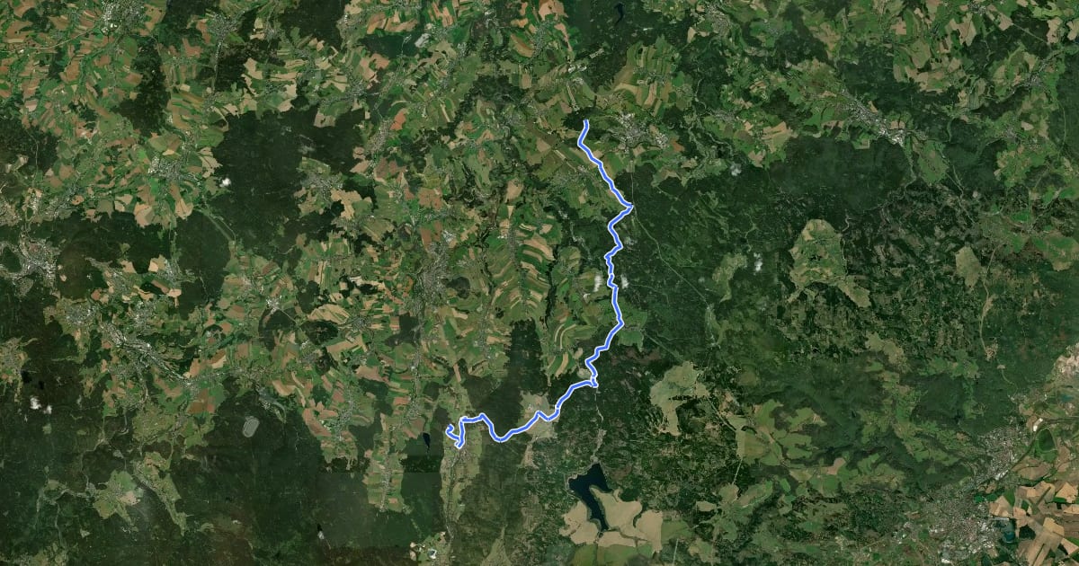 Маршрут Stoneman Miriquidi Road: Bärenstein – Drei-Brüder-Höhe на спутниковом снимке