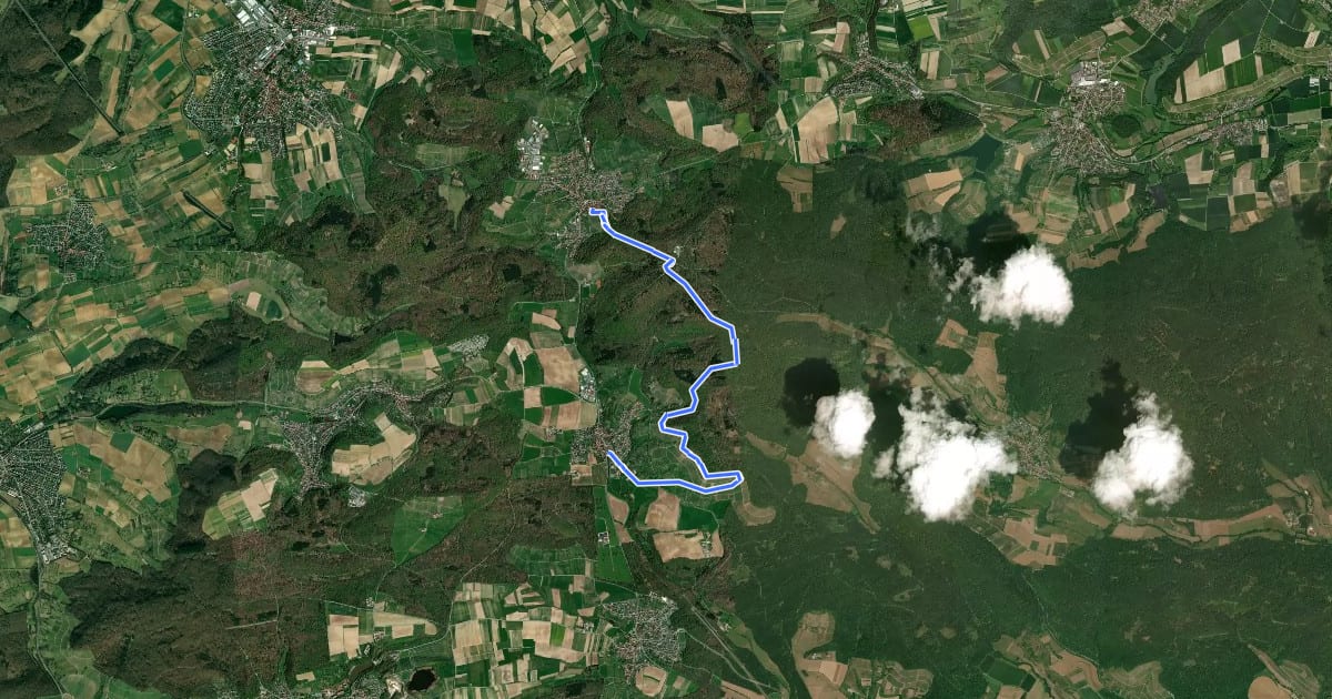 Маршрут Stromberg-Route 3 Walk & Wein Krauchgau-Stromberg на спутниковом снимке