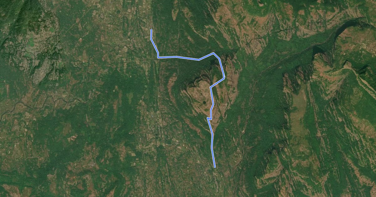 Маршрут Sudhagad Fort на спутниковом снимке
