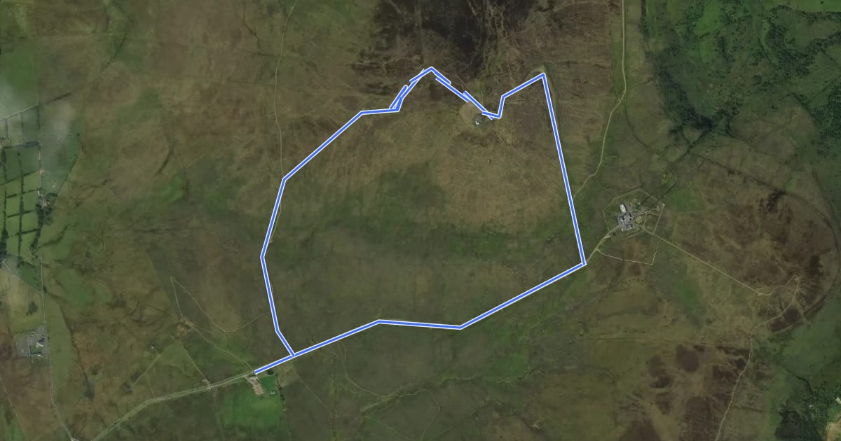 Маршрут Summit Trail, Belfast Area на спутниковом снимке