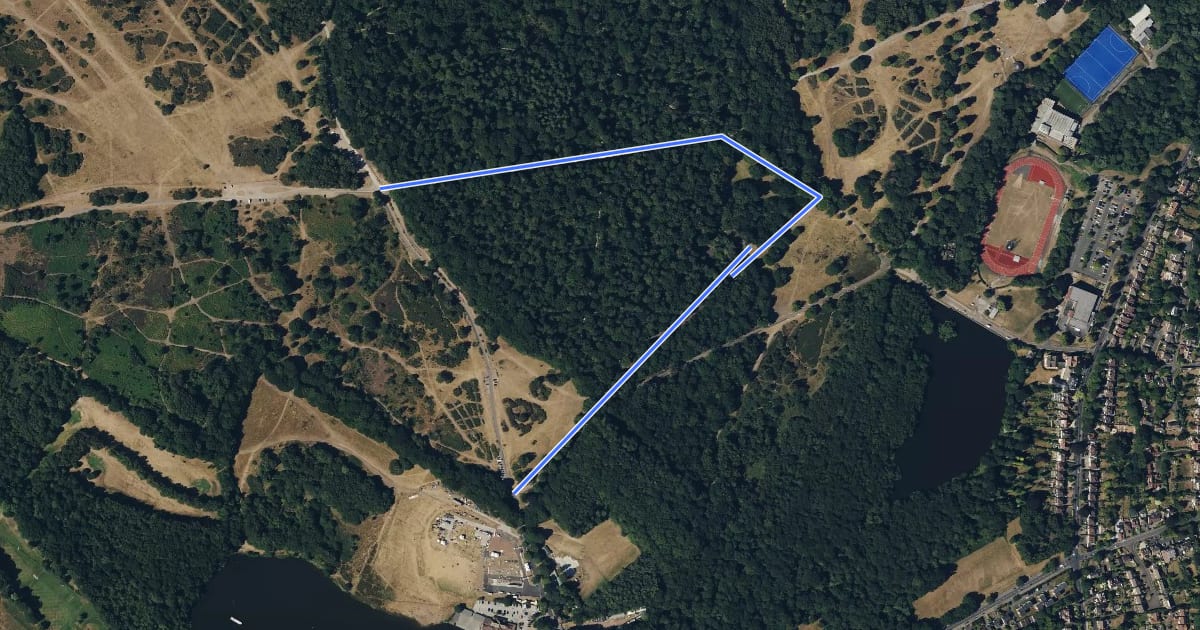 Маршрут Sutton Park Archeology Walk 4: Boldmere Gate на спутниковом снимке