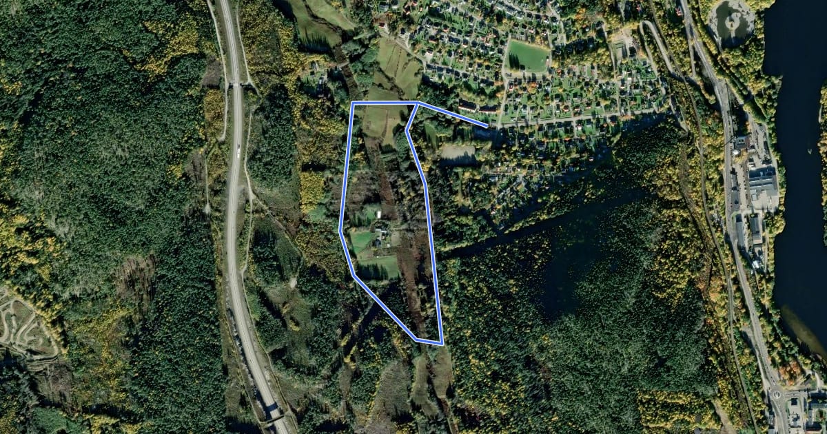 Маршрут Svartvik/Hemmanet на спутниковом снимке