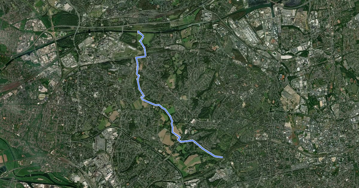 Маршрут Tal Route на спутниковом снимке