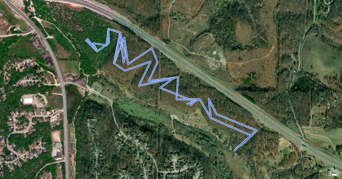 Маршрут Tatamagouche на спутниковом снимке