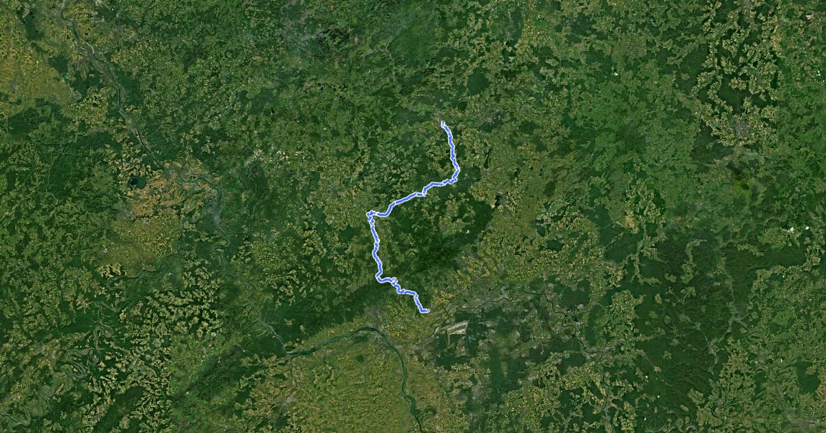 Маршрут Taunusklub Route 006 на спутниковом снимке