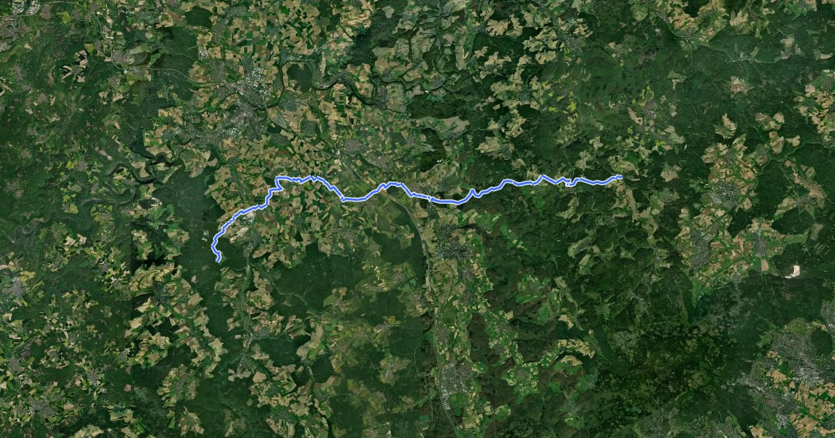 Маршрут Taunusklub Route 098 на спутниковом снимке