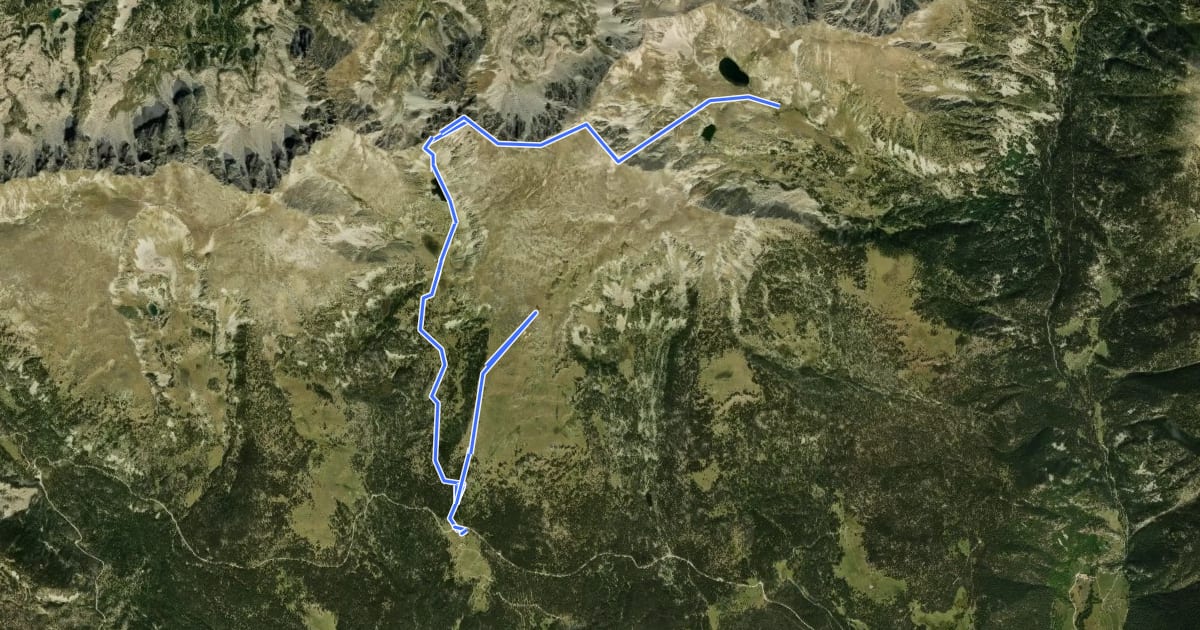 Маршрут TC231 Refugi del Pradell Tossa Plana de Lles на спутниковом снимке