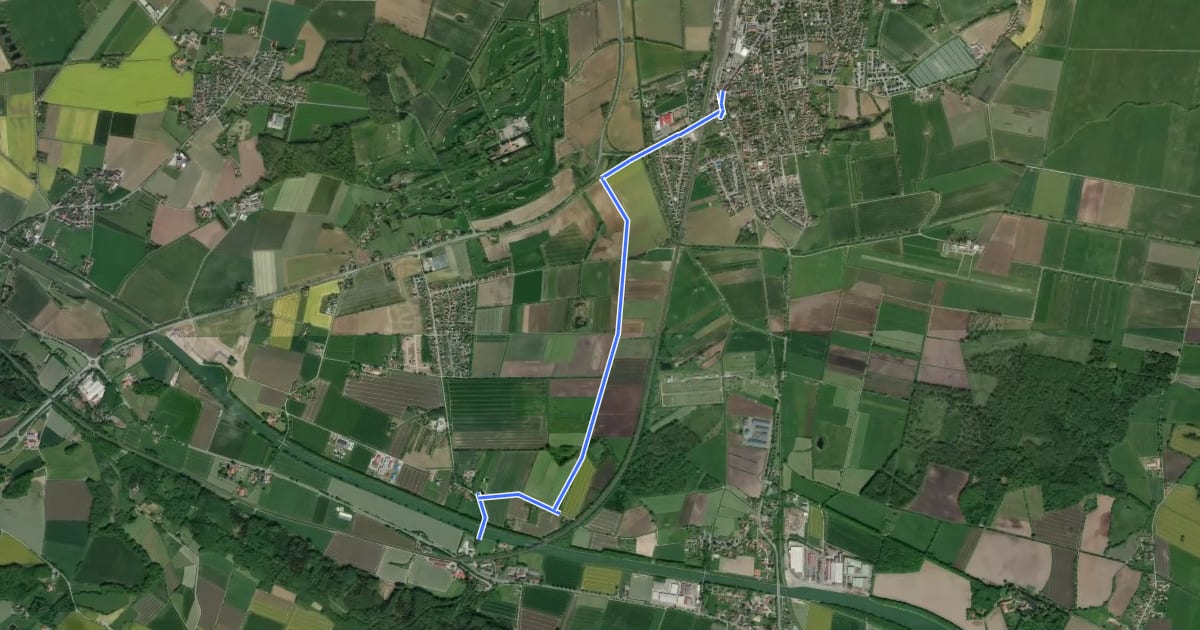 Маршрут TERRA.track "Stirper Berg" - ZUWEG на спутниковом снимке